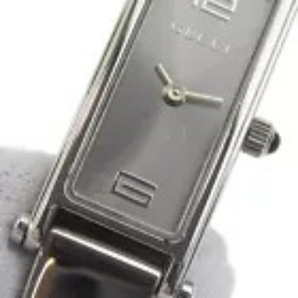 GUCCI Watches 1500L grayDial Stainless Steel Quartz Analog display WomEN - Picture 2 of 10